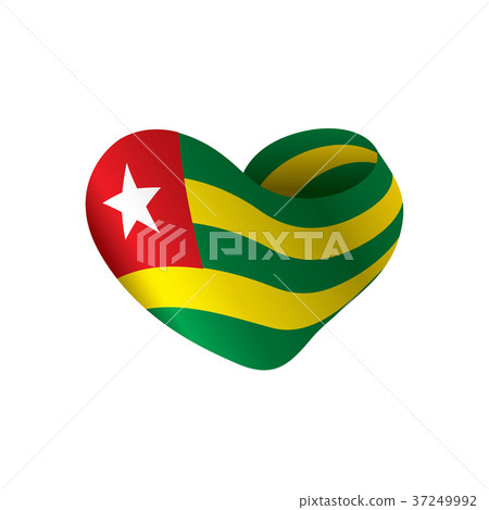 togo flag, vector illustration 37249992