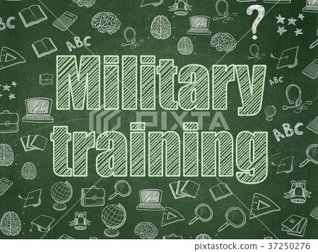 Studying concept: Military Training on School 37250276