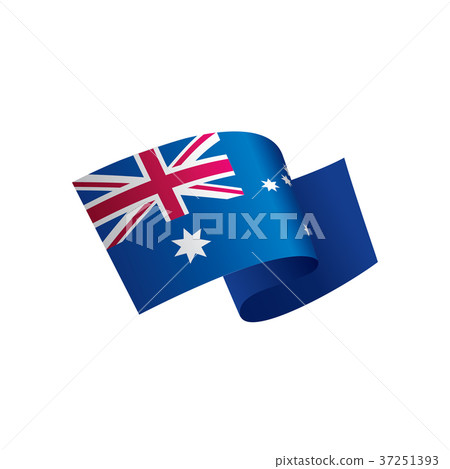 Australia flag, vector illustration Australia flag, vector illustration 37251393