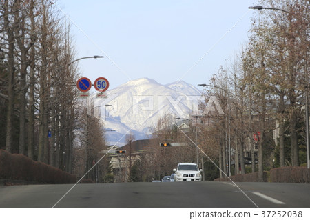 Izumigatake Izumi Park Town in winter Izumigatake Izumi Park Town in winter 37252038