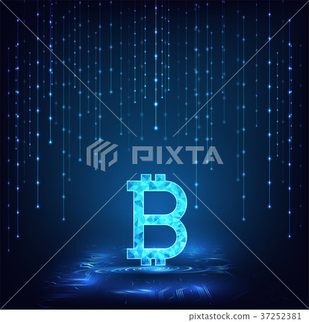 Bitcoin concept. 37252381