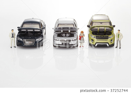 汽車，商人，女商人，模型 37252744