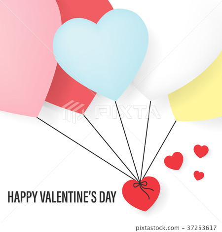 Happy Valentines Day greeting or invitation card. Happy Valentines Day greeting or invitation card. 37253617