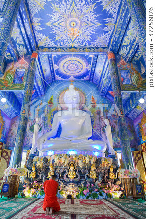 Beautiful Buddha image in Wat Rong Sua Ten 37256076