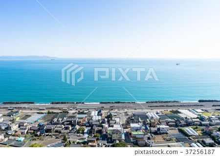 View of the Suruga Bay seen from Kunozan Toshogu Shrine 37256187