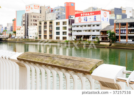 City view Nakasu district snap Nakagawa rim fence 37257538