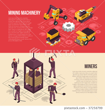 Coal Mining 2 Horizontal Banners Coal Mining 2 Horizontal Banners 37258799