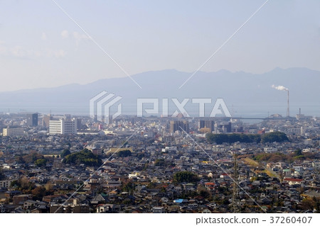 Cityscape of Omuta City View from Mt. Oma Cityscape of Omuta City View from Mt. Oma 37260407