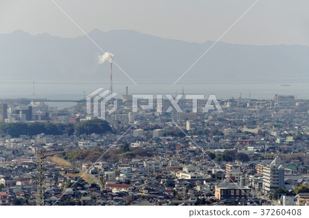 Cityscape of Omuta City View from Mt. Oma Cityscape of Omuta City View from Mt. Oma 37260408