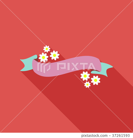 Hello Spring. Wreath of tulips and other flowers Hello Spring. Wreath of tulips and other flowers 37261593