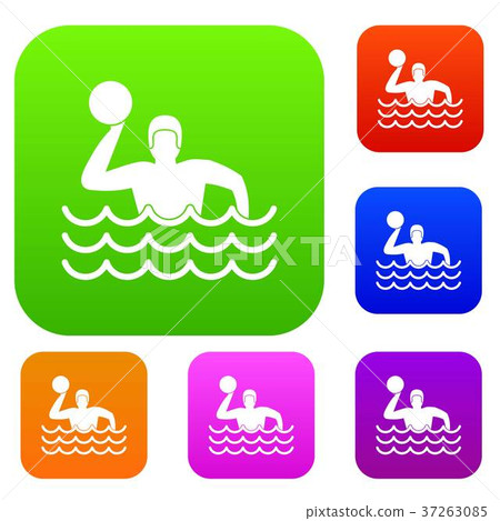 Water polo set collection Water polo set collection 37263085