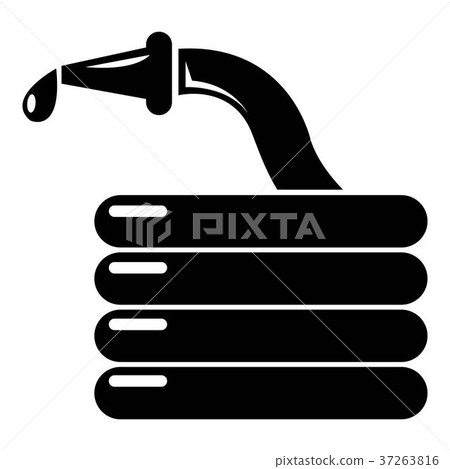 Water hose icon , simple style 37263816