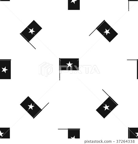 Vietnam flag pattern seamless black Vietnam flag pattern seamless black 37264338