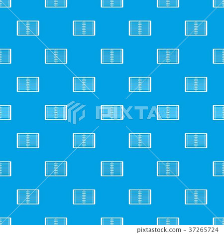 Open spiral lined notebook pattern seamless blue - Stock Illustration ...