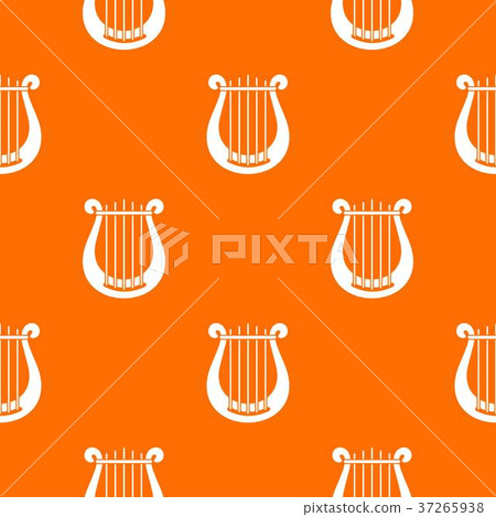 Harp pattern seamless - Stock Illustration [37265938] - PIXTA