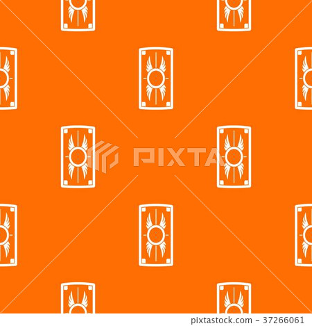 Shield with ornament pattern seamless Shield with ornament pattern seamless 37266061
