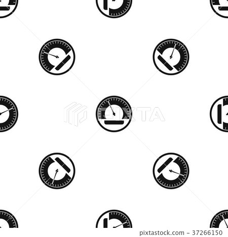 Speedometer pattern seamless black Speedometer pattern seamless black 37266150