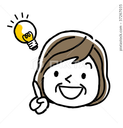 Senior woman: face, expression 37267035