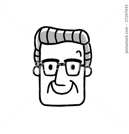 Senior man: face, expression Senior man: face, expression 37267045