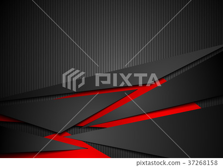 Red And Black Tech Corporate Abstract Background Stock Illustration 37268158 PIXTA