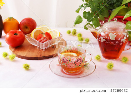 A cup of tea A cup of tea 37269682