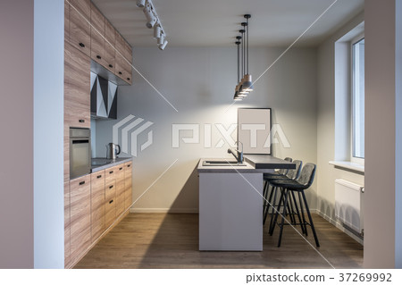 Stylish kitchen in modern style 37269992