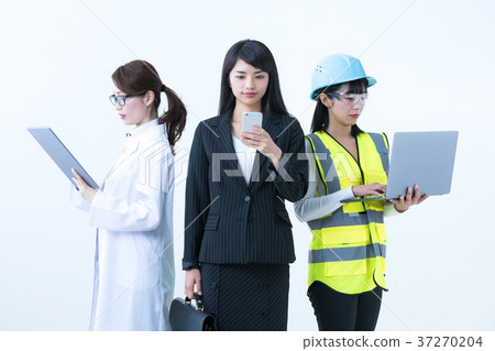 各種職業的婦女 37270204