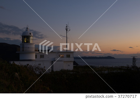 Ryuhoi燈塔日落[青森縣] 37270717