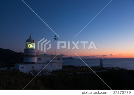 Ryuhoa Lighthouse Nightfall [Aomori Prefecture] 37270779