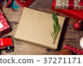 Christmas gift with decoration for festival 37271171