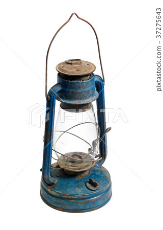 Very old kerosene lamp 37275643