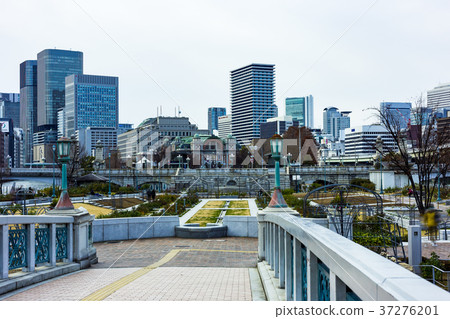 Buildings in Osaka. Urban landscape. Buildings in Osaka. Urban landscape. 37276201