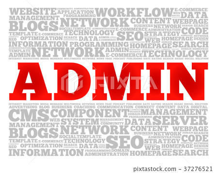 ADMIN word cloud collage - Stock Illustration [37276521] - PIXTA