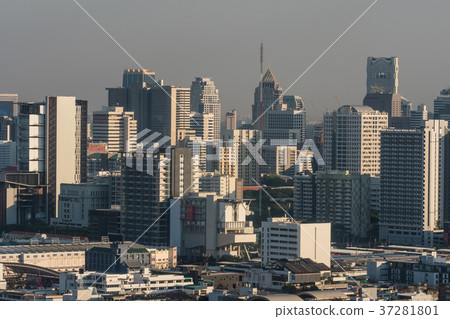 Cityscape and building of Bangkok in daytime Cityscape and building of Bangkok in daytime 37281801