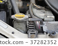 coolant checkup automobile dirty engine bay 37282352