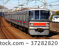 Tokyu Series 3000 train Meguro line 37282820