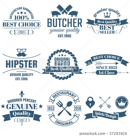 Vintage Retro Vector Logo for banner Vintage Retro Vector Logo for banner 37283928