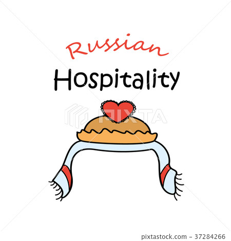 Russian hospitality.Bread-and-salt welcome. Russian hospitality.Bread-and-salt welcome. 37284266