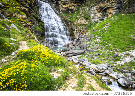 Cascada Cola de Caballo waterfall  37286199