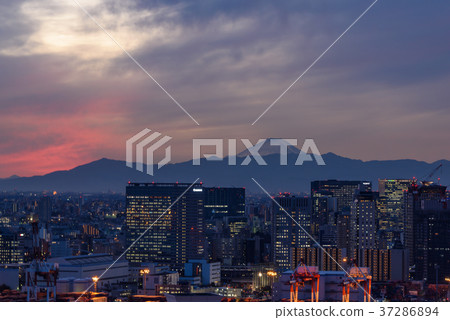 從東京看到的富士山 從東京看到的富士山 37286894