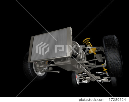 Skeleton car 06 - Stock Illustration [37289324] - PIXTA