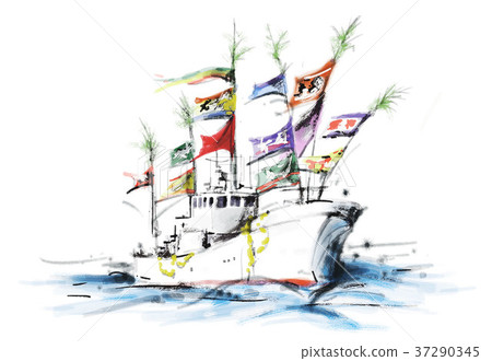 大型漁船 大型漁船 37290345