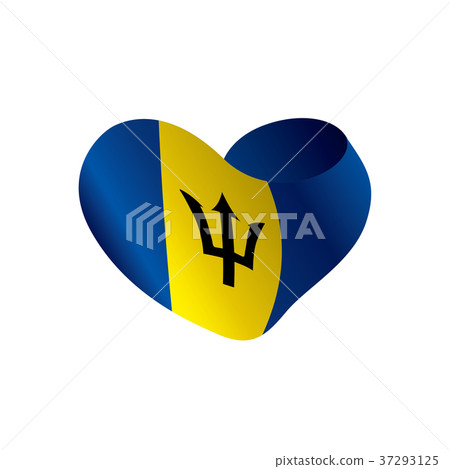 Barbados flag, vector illustration Barbados flag, vector illustration 37293125