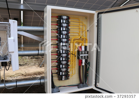 Solar power plant breaker 37293357