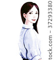 A woman looking back 37293380