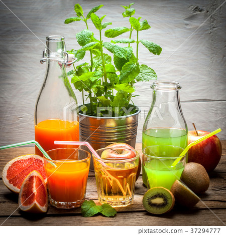 Fruit and juice. Fruit and juice. 37294777