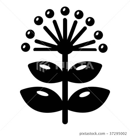 Honey plant icon , simple style Honey plant icon , simple style 37295002