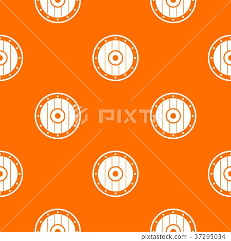 Round army shield pattern seamless 37295034