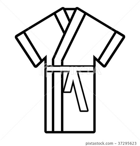 Robe icon , outline style - Stock Illustration [37295623] - PIXTA