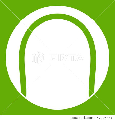 Black and white tennis ball icon green - Stock Illustration [37295873 ...